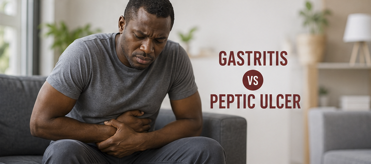 Gastritis vs Ulcer